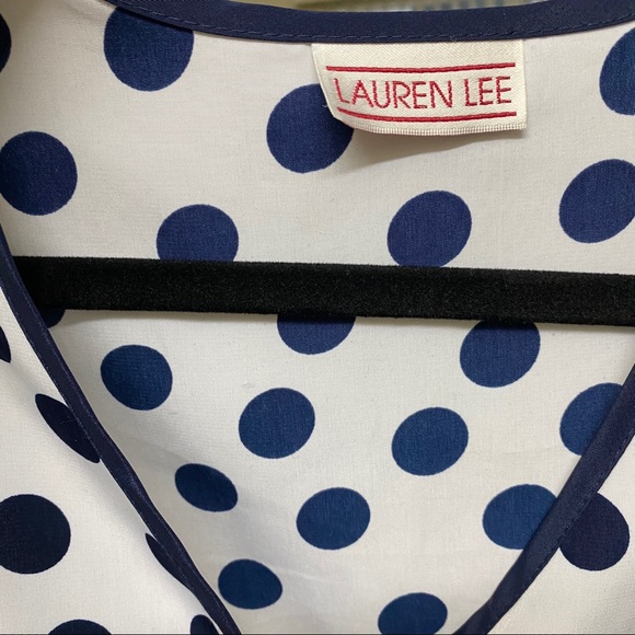 Lauren Lee Blouse Short Sleeves Polka Dot - Picture 2 of 5